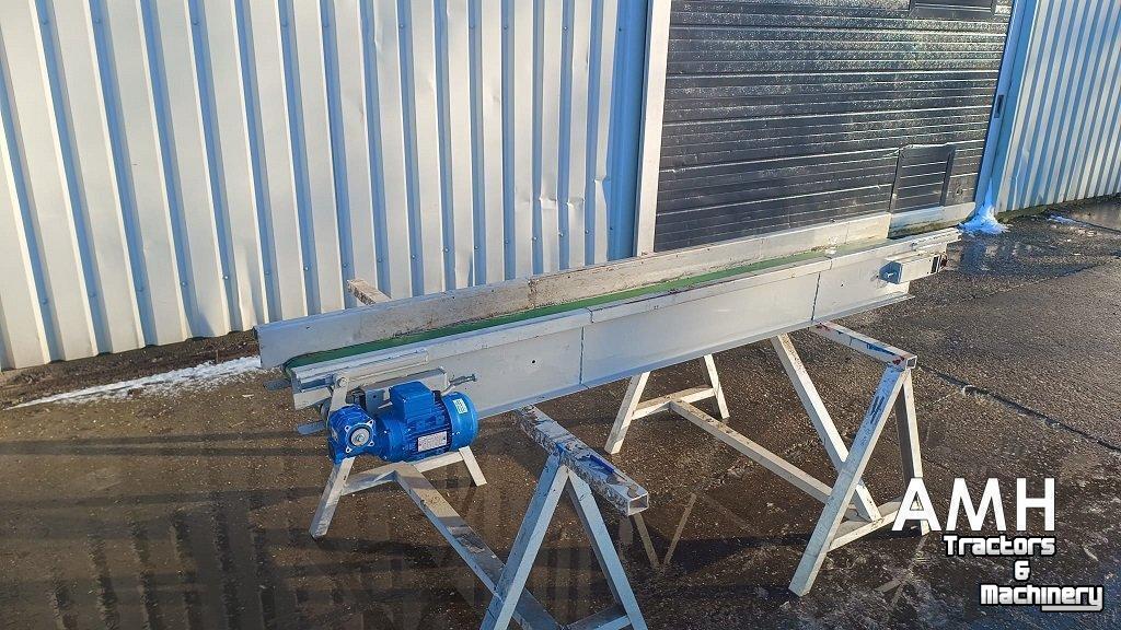 Convoyeur  Vlakke band 2420 X 250 TRANSPORTBAND VLAKKE BAND FLAT BELT CONVEYOR BELT FLACHBAND FÖRDERBAND