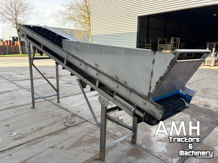 Convoyeur élévateur  4580X650 OPVOERBAND ELEVATORBAND ELEVATOR BELT FÖRDERBAND STEIGBAND