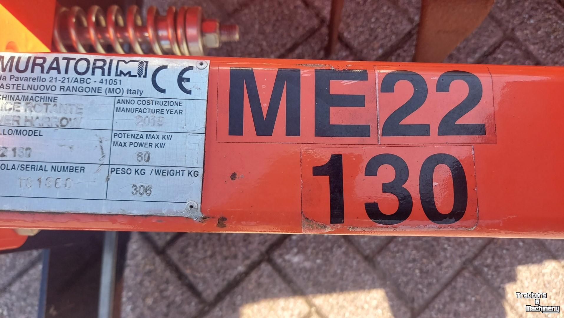 Herse rotative Muratori  ROTORKOPEG E22130