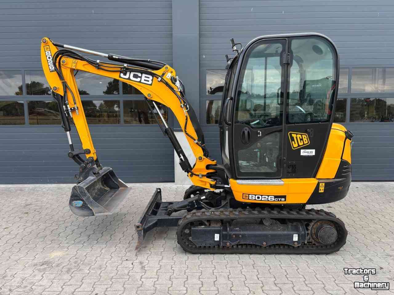 Mini pelleteuse JCB 8026 CTS