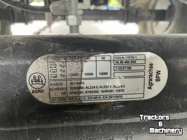 Benne agricole Fliegl TMK 264 Compact
