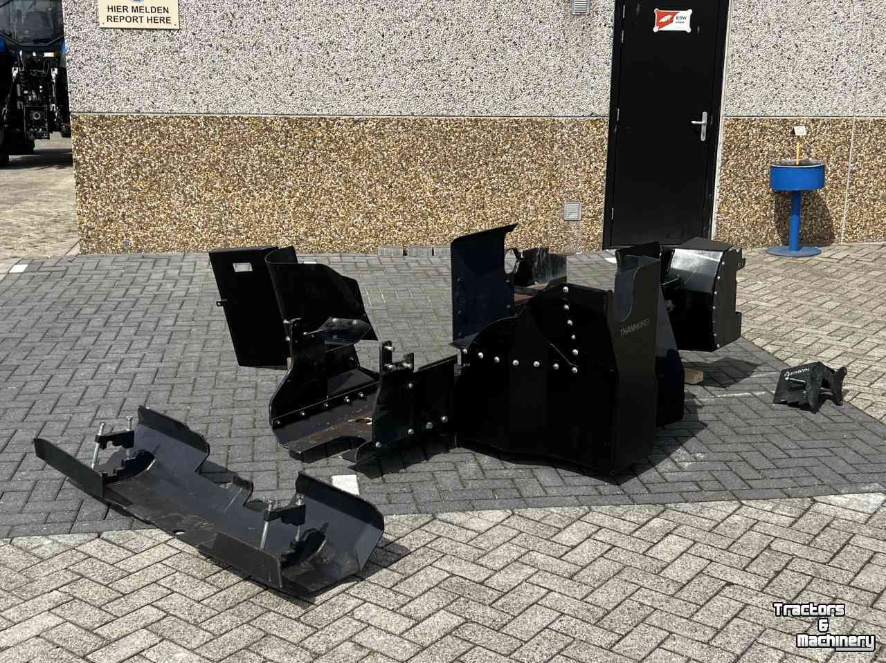Tracteur New Holland THANHOFER BOSBOUW afscherming T6.xxx