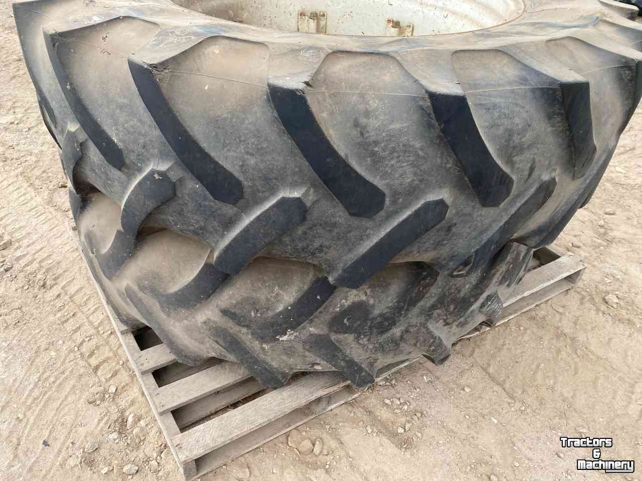 Roues, Pneus, Jantes, Barillets Jumelage  18,4r38 wielen