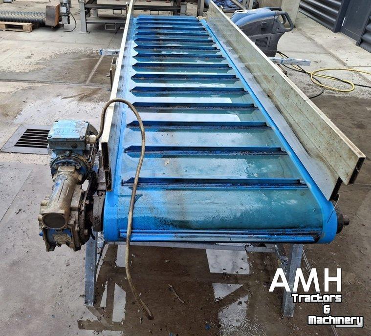 Convoyeur élévateur  2990X740 OPVOERBAND ELEVATORBAND ELEVATOR BELT FÖRDERBAND STEIGBAND