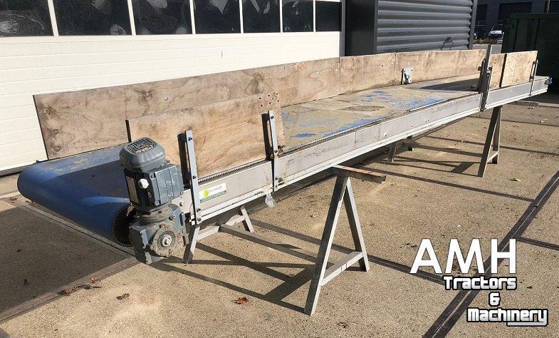 Convoyeur  Vlakke band 6080X800 TRANSPORTBAND VLAKKE BAND FLAT BELT CONVEYOR BELT FLACHBAND FÖRDERBAND