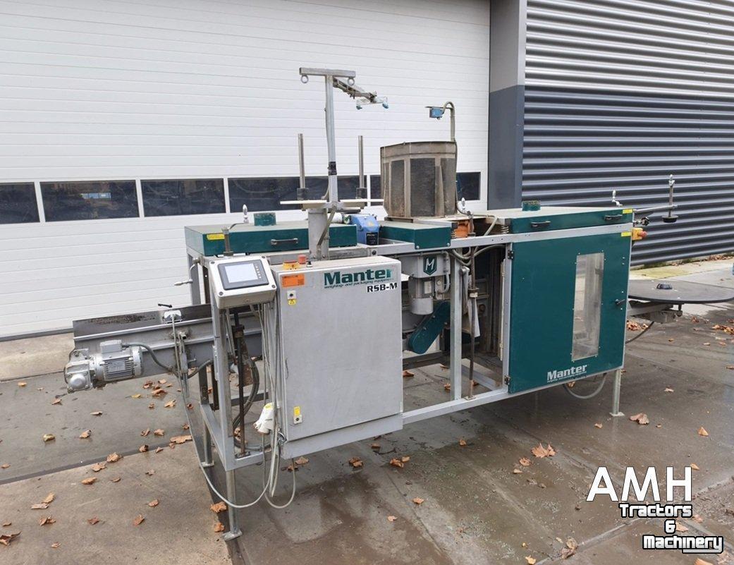 Autres matériel de convoyage et accessoires Manter RSB-M  Manter RSB-M ROLVERPAKKER AUTOMAAT ROLLSTOCKBAGGER NETZVERPACKUNGSMASCHINE