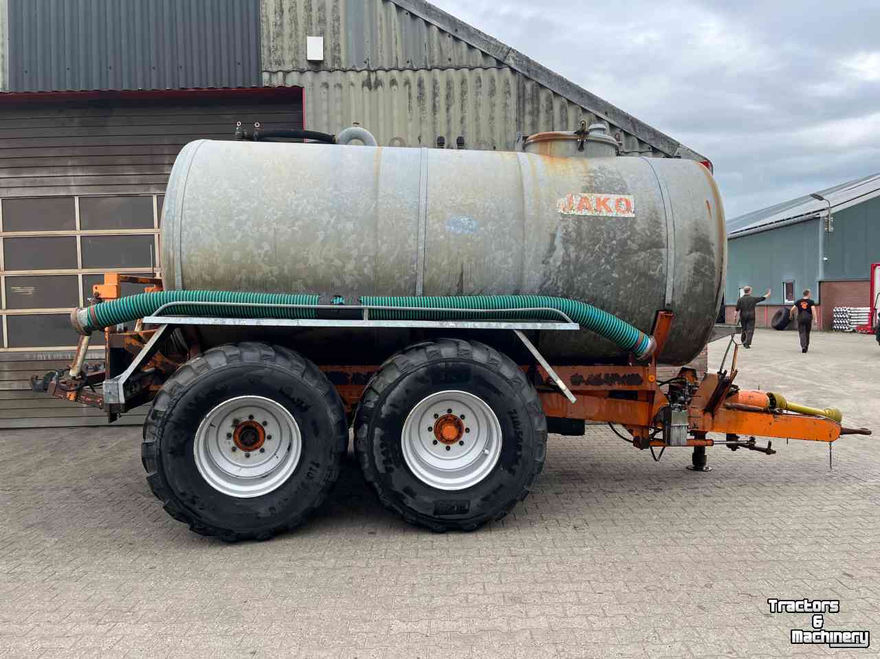 Tonneau de lisier Jako BT12500T Mesttank, watertank, tandemas, mestverwerking
