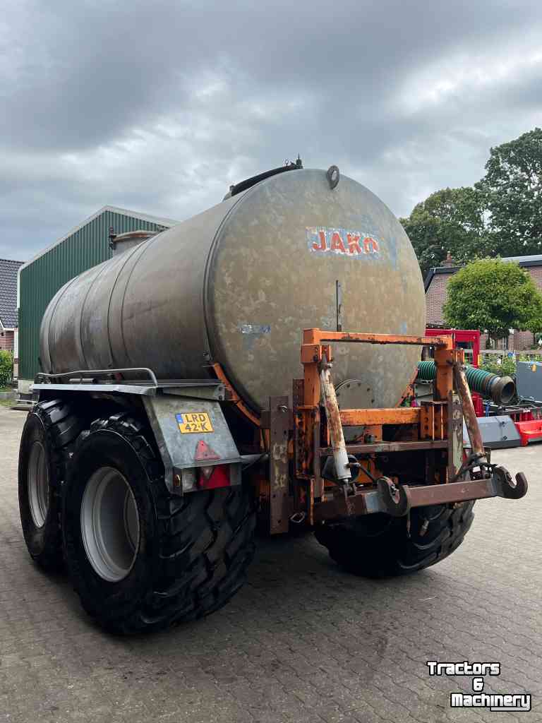 Tonneau de lisier Jako BT12500T Mesttank, watertank, tandemas, mestverwerking