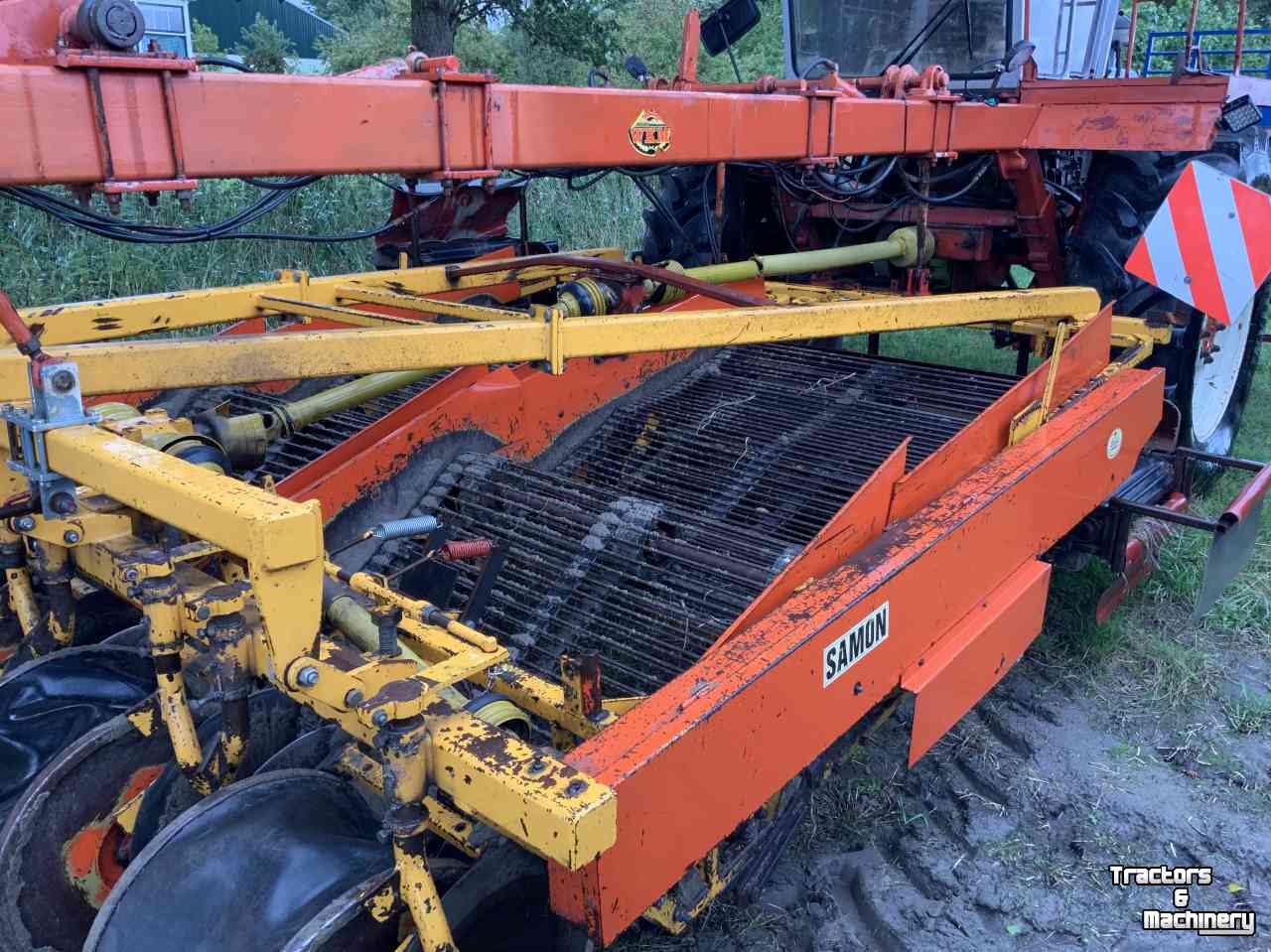 Arracheuse de pommes de terre Samon Samon voorraadrooier, 4 rijen | WKM