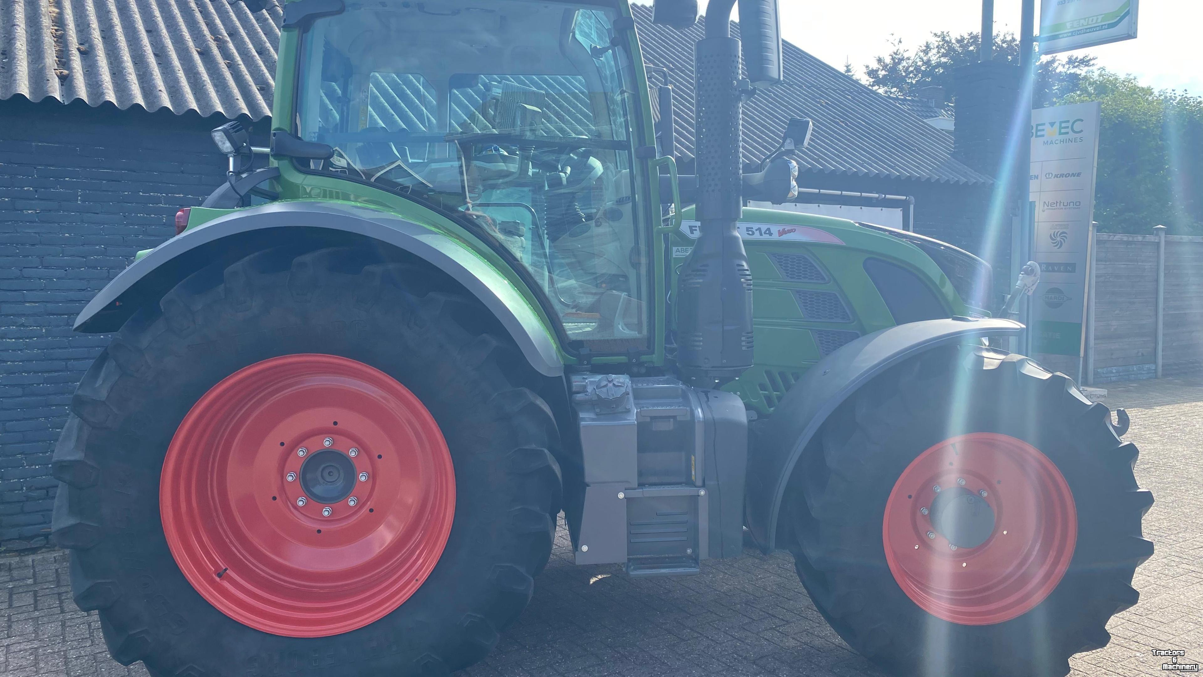 Tracteur Fendt 514 profi plus S4