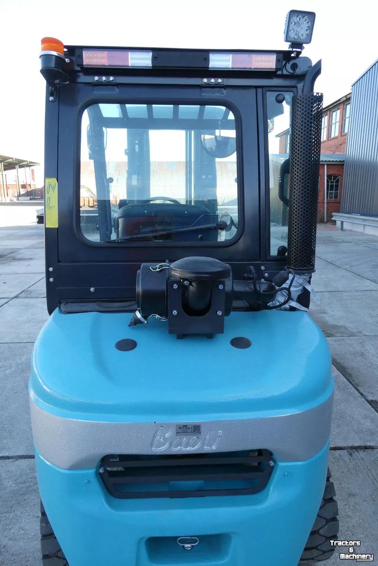Chariot élévateur Baoli Diesel Overjarig weinig uren!! Lease &euro; 345,-- p/m!!* KBD25 halfcabine!!