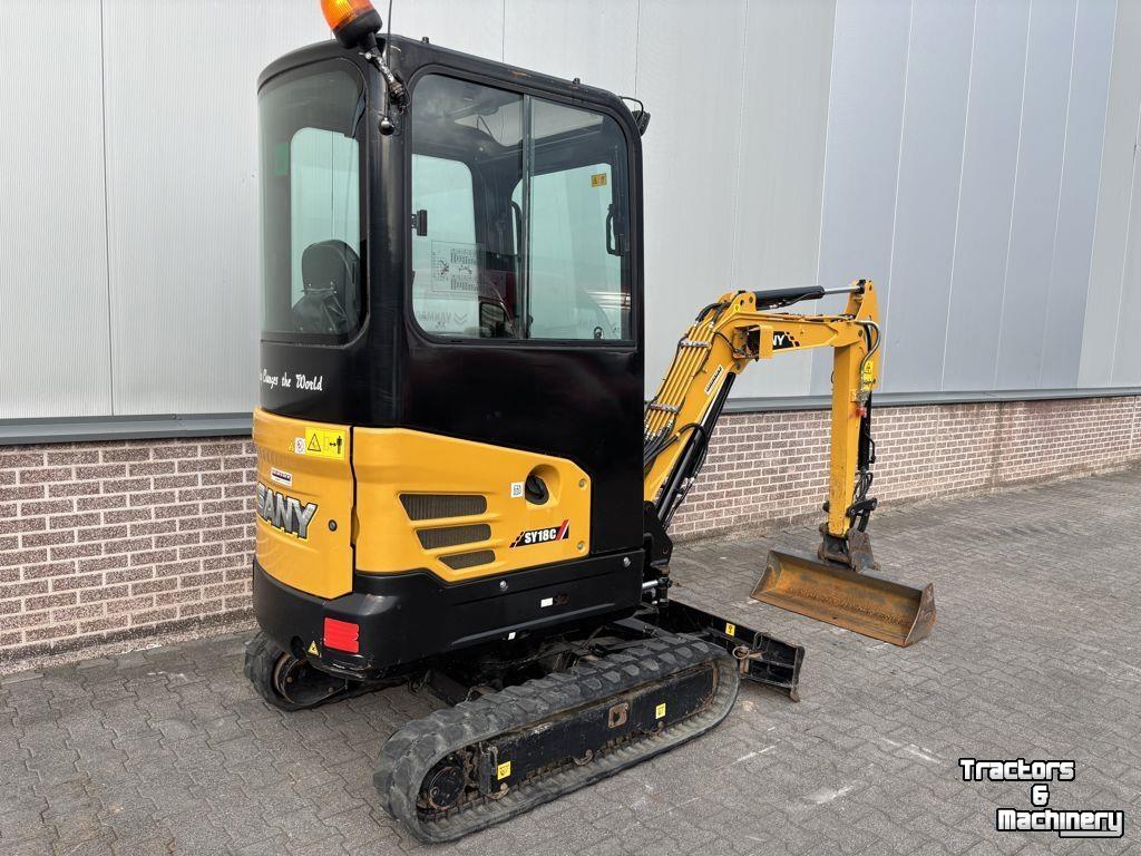 Mini pelleteuse Sany SY18C