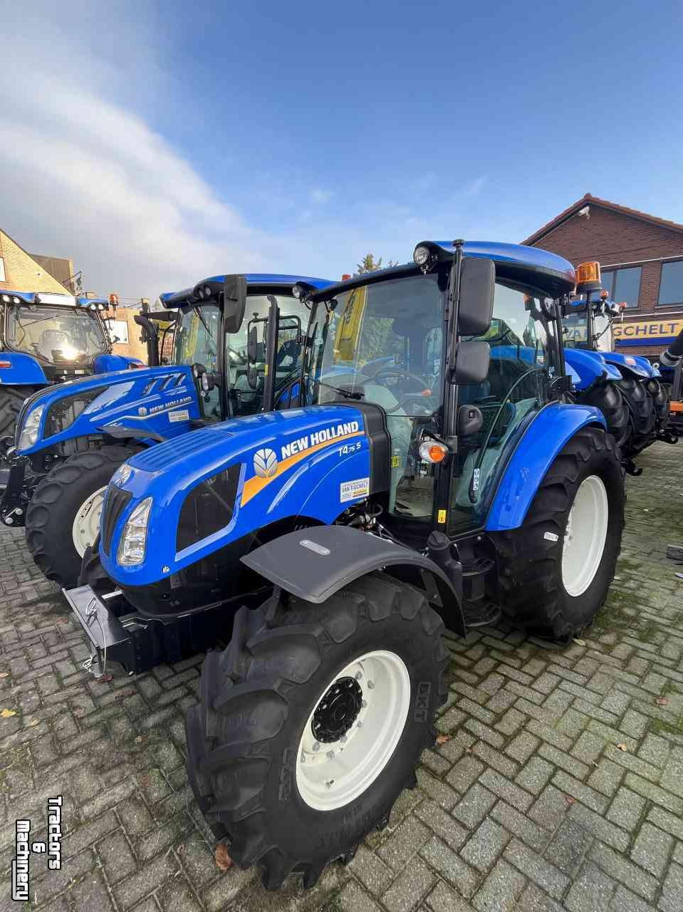 Tracteurs New Holland T4.75s STAGE V