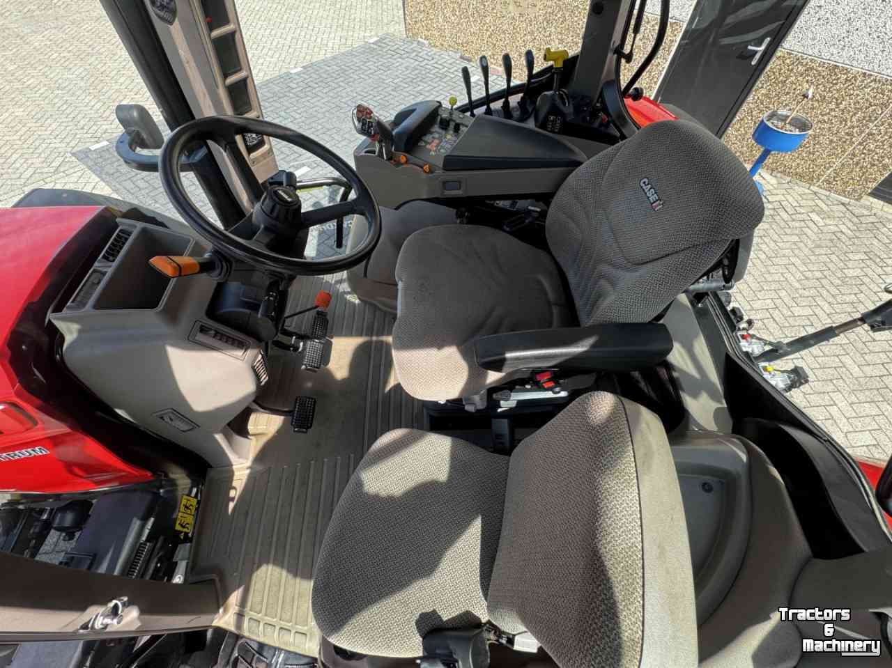 Tracteur Case-IH Vestrum 130CVX vario Stage V  Lucht Hydr rem dakluik vol geveerd