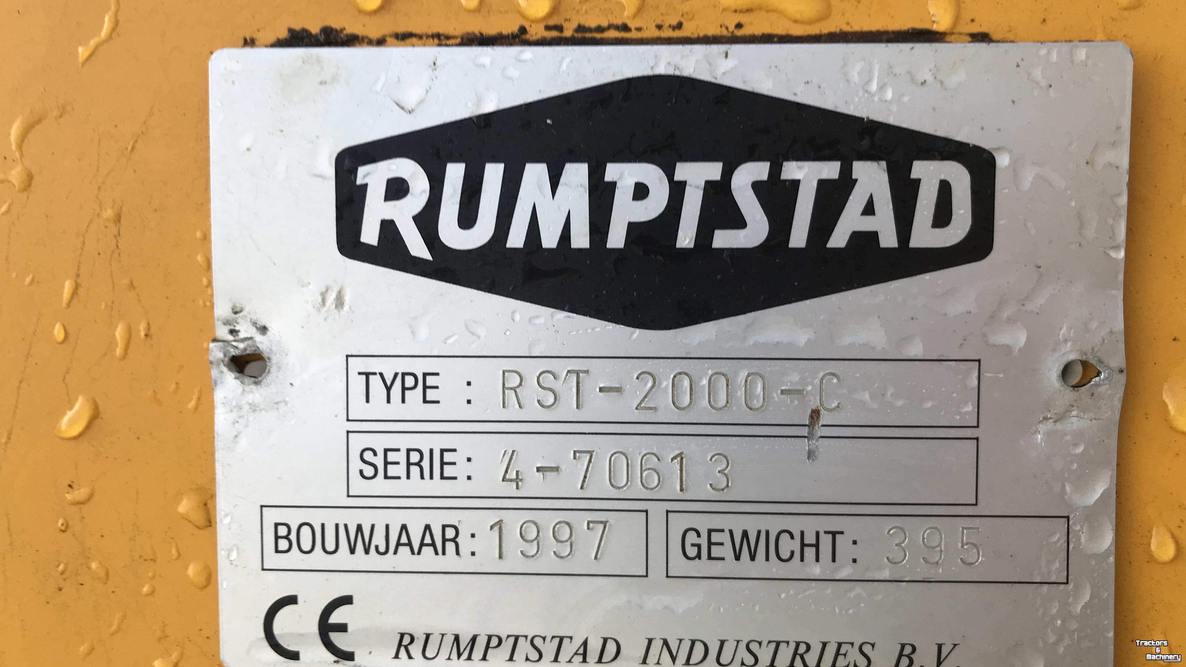 Rouleau compacteur latérale / avant Rumptstad frontpakker