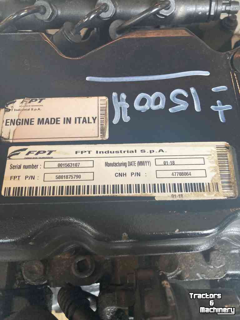 Moteur New Holland T6 Tier 4B