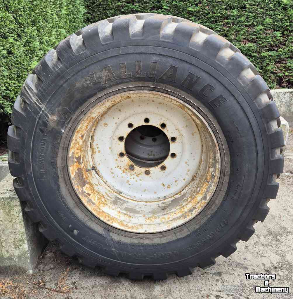 Roues, Pneus, Jantes, Barillets Jumelage Alliance 710/50R30,5  Alliance 390