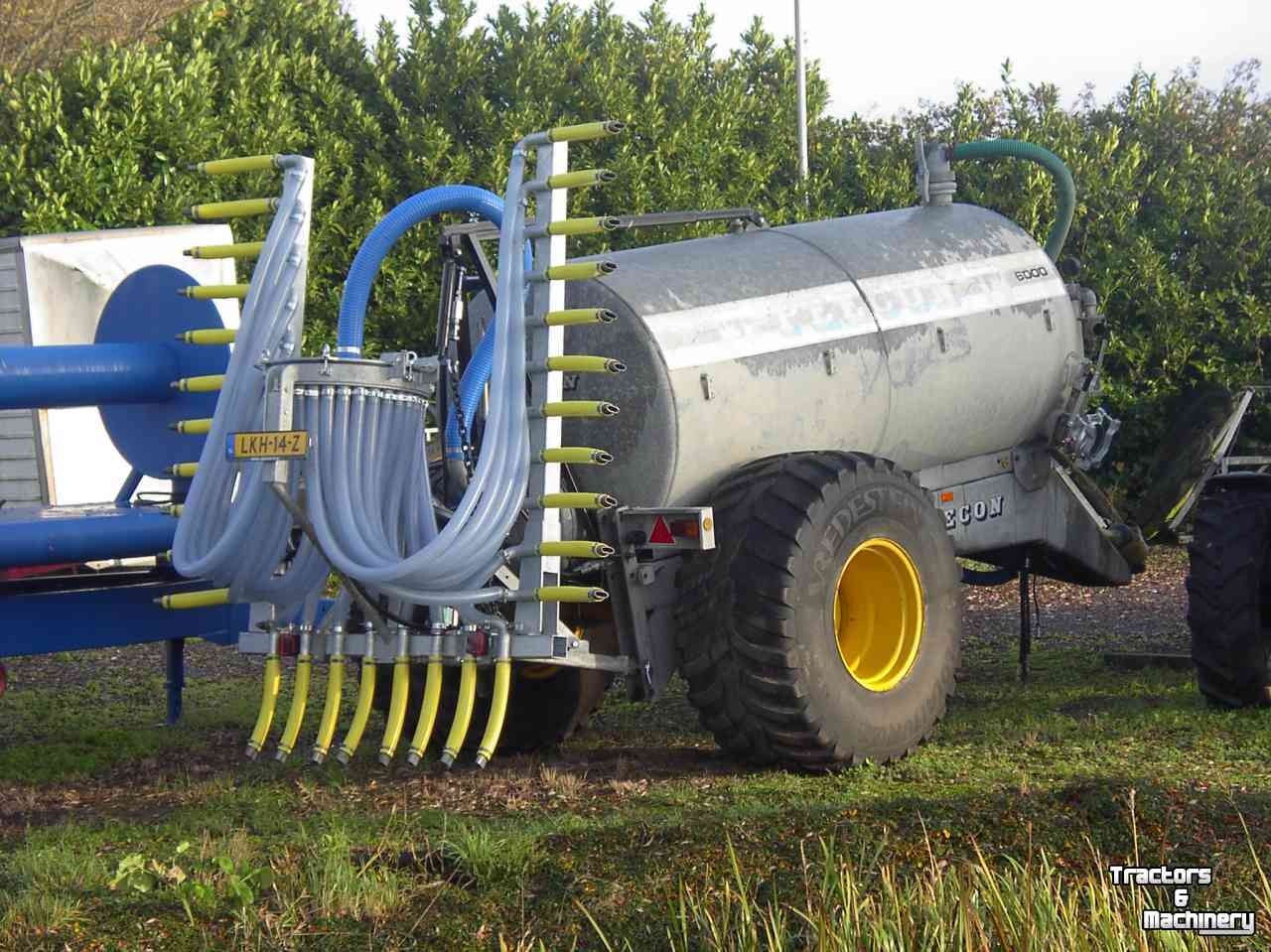 Injecteur de prairie De With Sleepvoet bemester