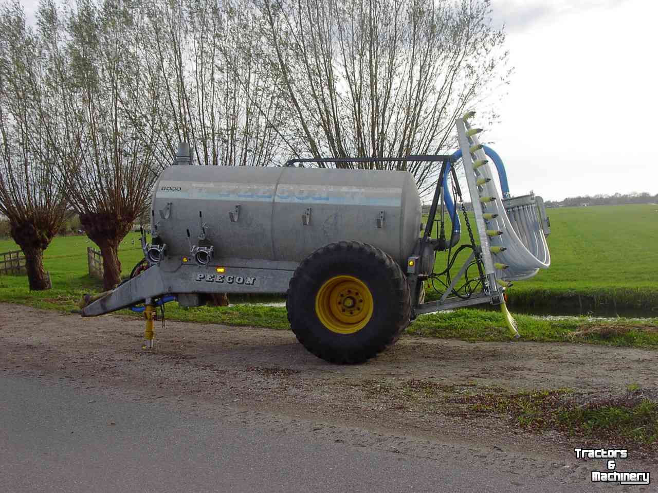 Injecteur de prairie De With Sleepvoet bemester