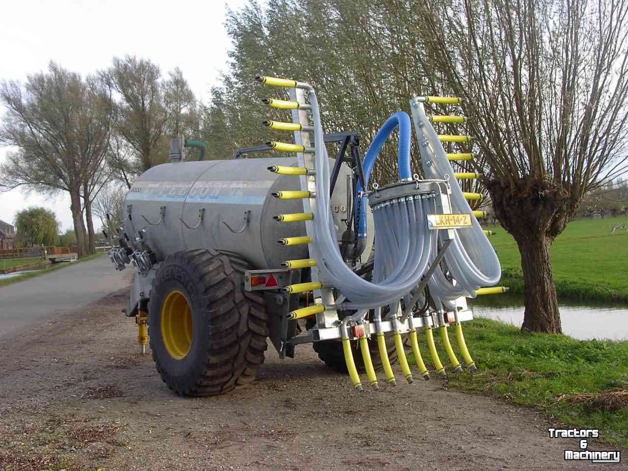 Injecteur de prairie De With Sleepvoet bemester