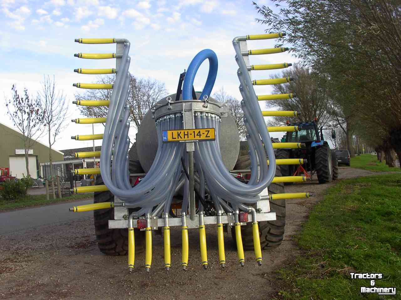 Injecteur de prairie De With Sleepvoet bemester