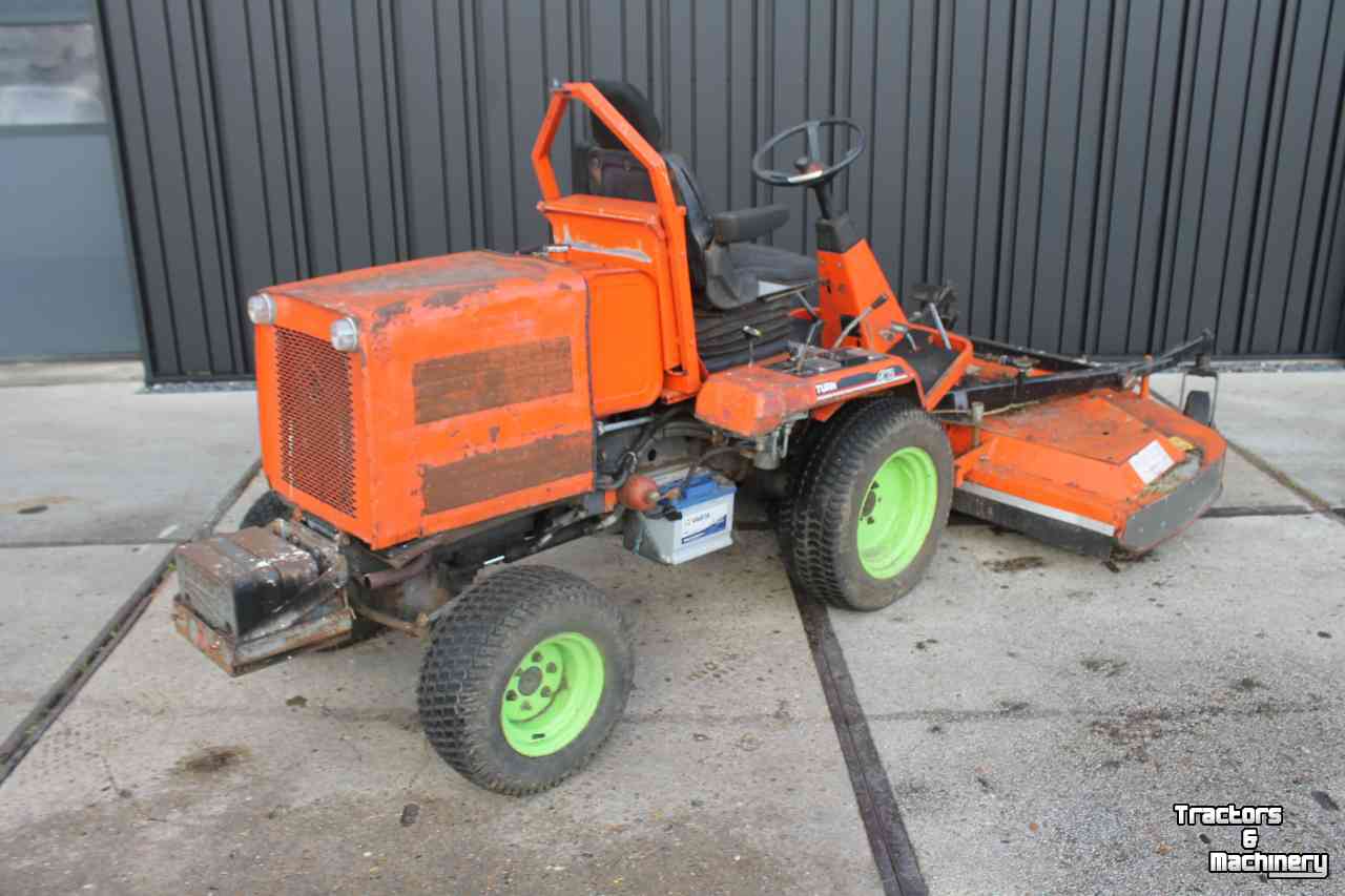 Tracteur Tondeuse Autoporté Kubota F2400 diesel frontmaaier zitmaaier cirkelmaaier Votex Piccolo 180K maaidek