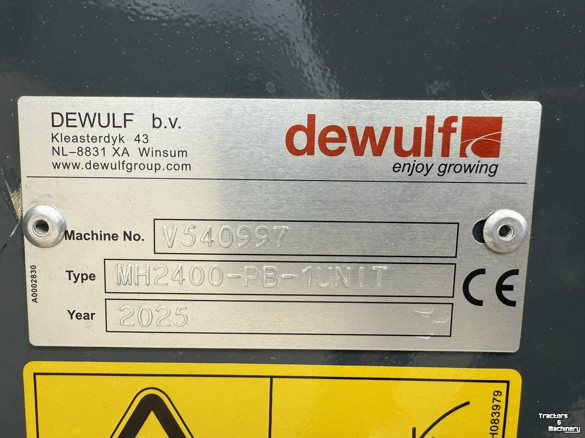 Trémie Dewulf MH240-1 Stortbak