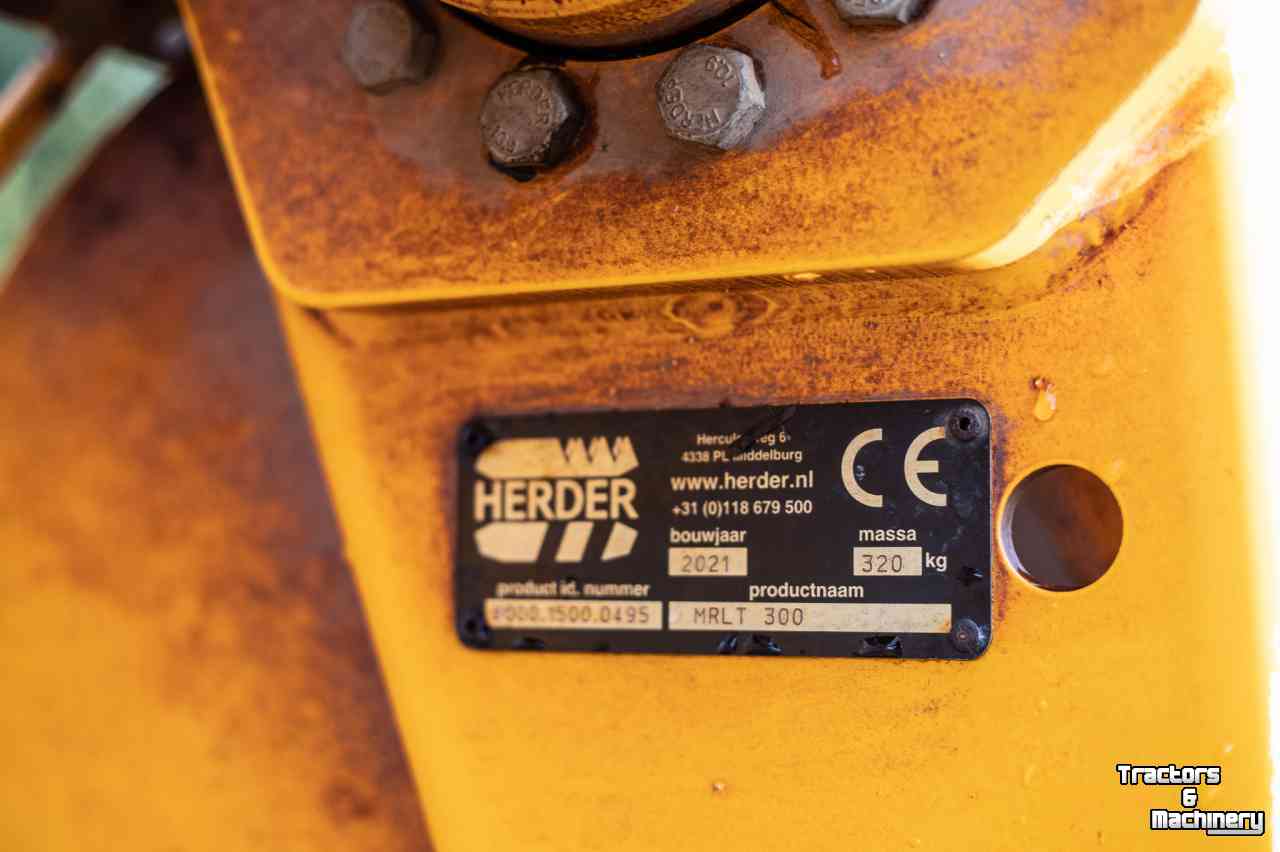 Benne de fauche Herder Herder mrlt 300 Maaikorf Mähkorb mowing bucket