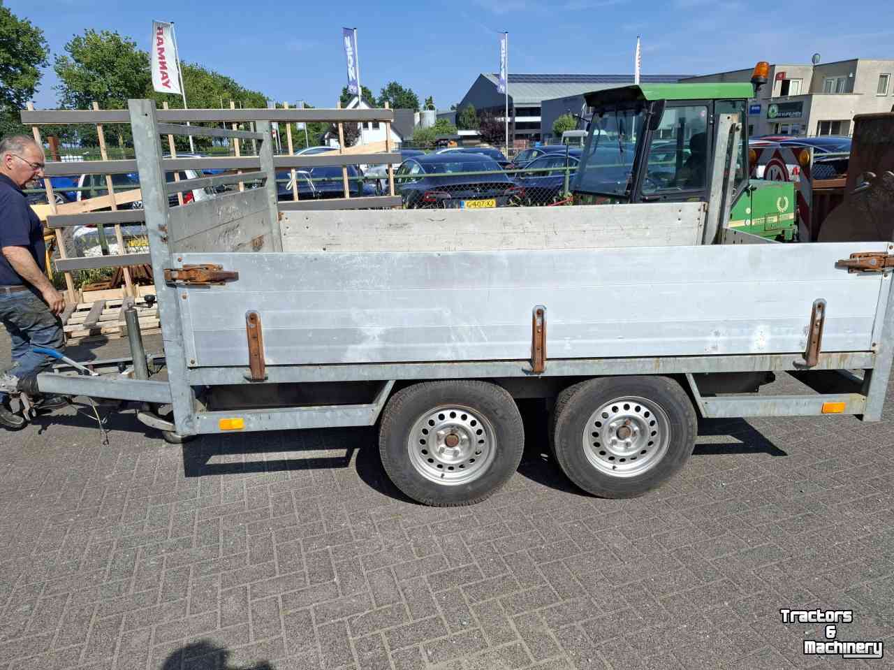 Remorque automobile jusqu’ à 3500 Kg Kuiphuis K9 Kipper aanhanger / aanhangwagen