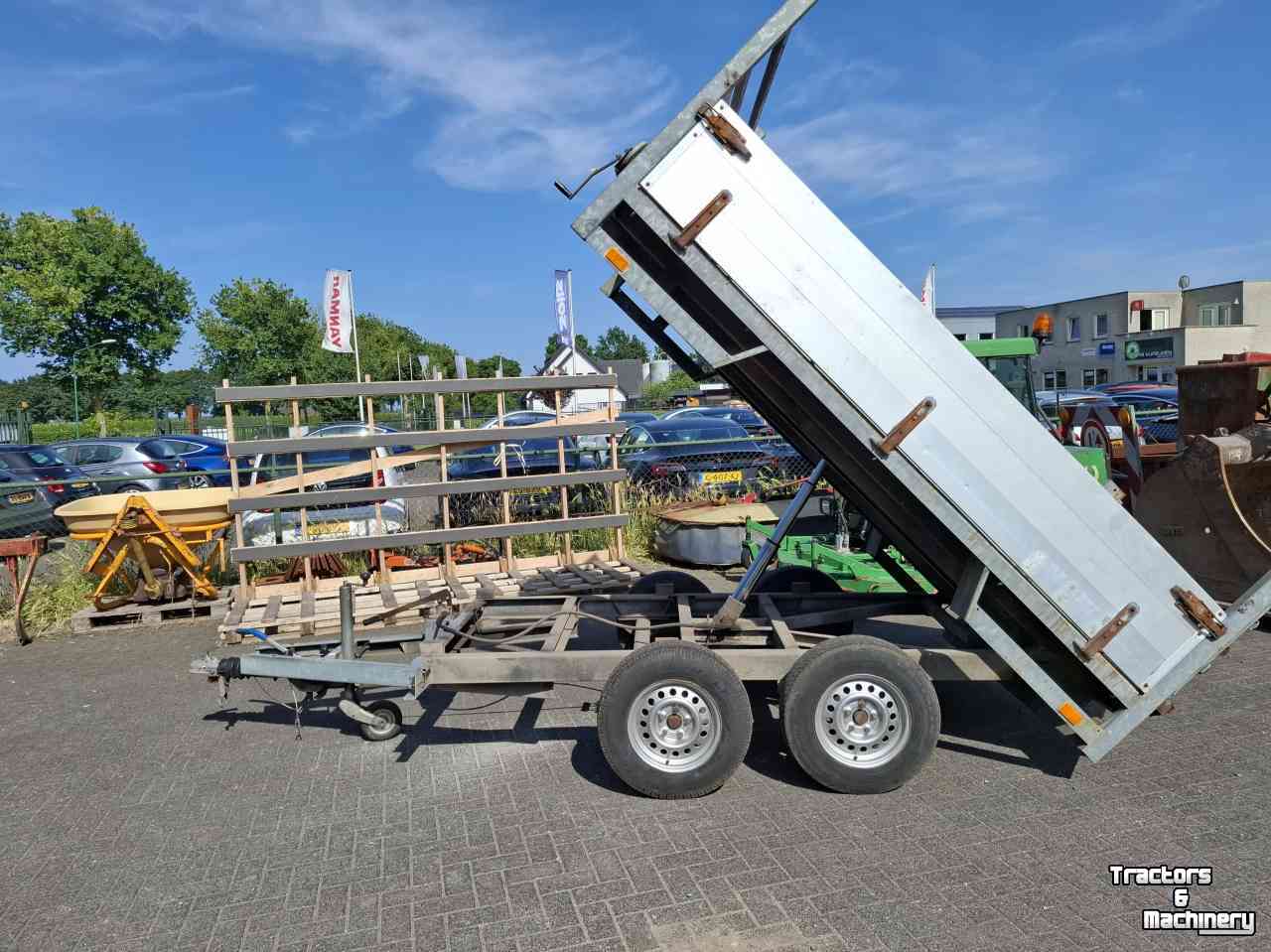 Remorque automobile jusqu’ à 3500 Kg Kuiphuis K9 Kipper aanhanger / aanhangwagen