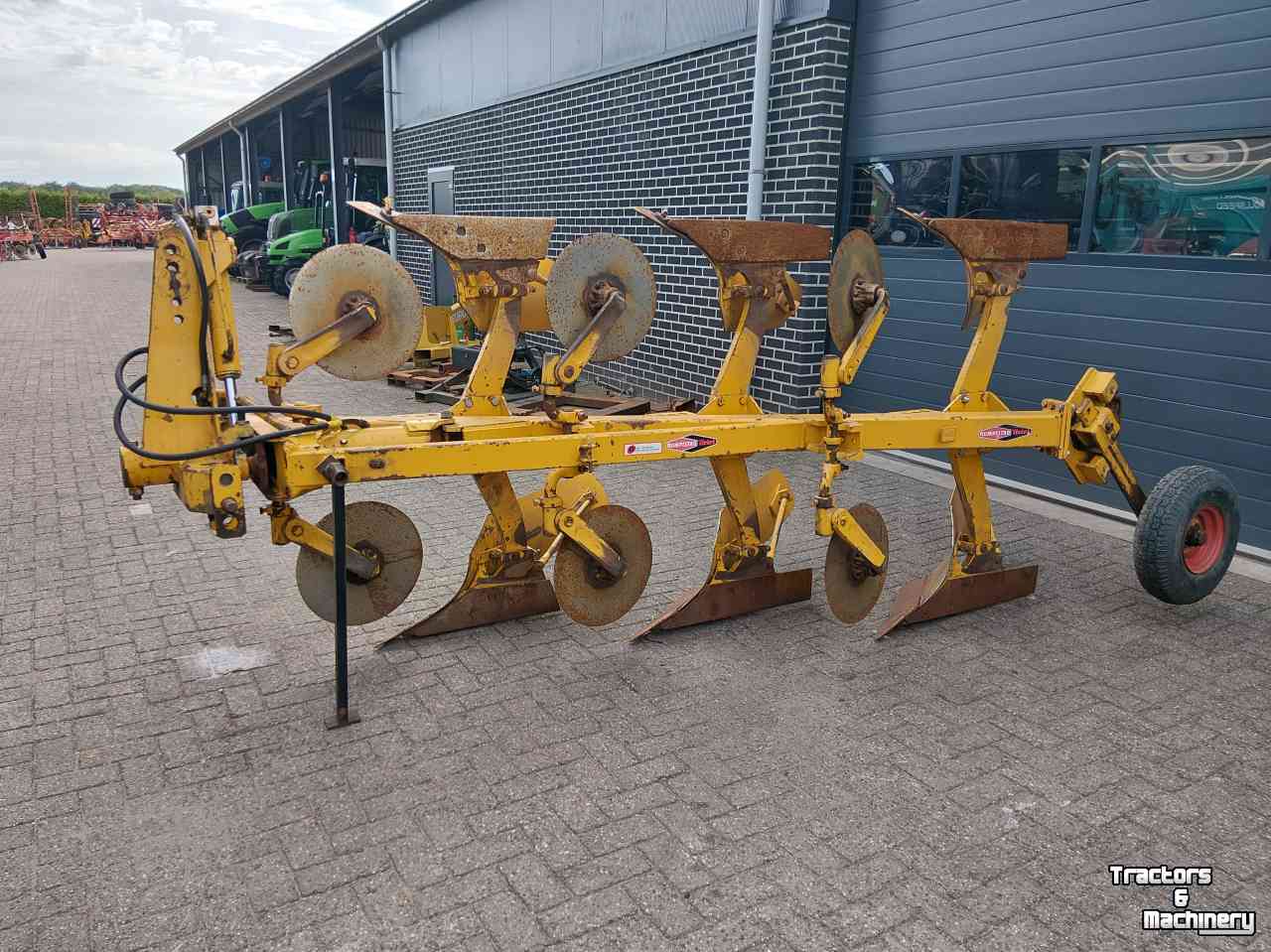 Charrues Rumptstad 3 schaar ploeg