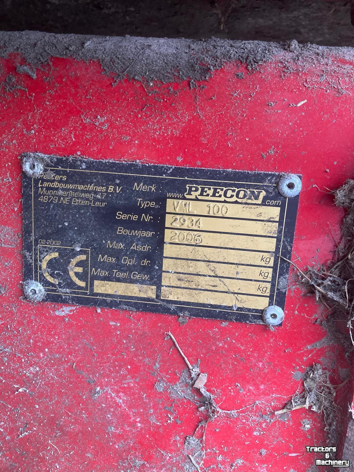 Mélangeuse Verticale Peecon VML 100