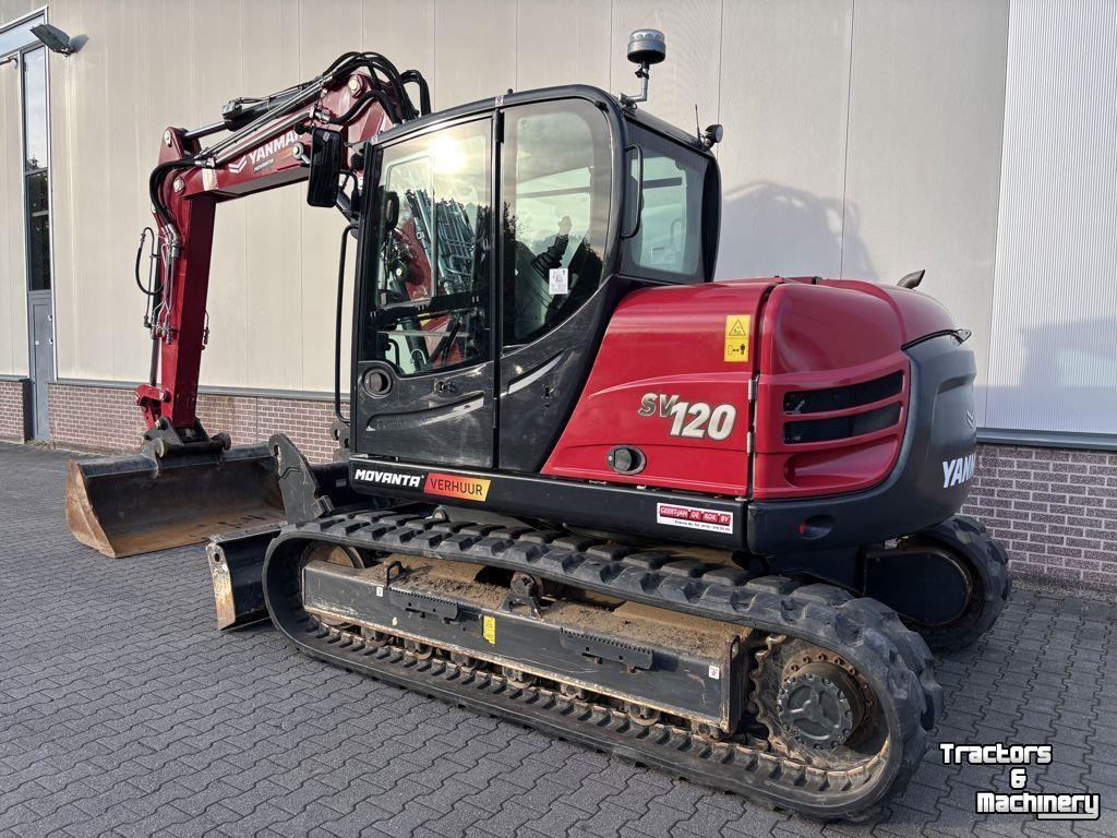 Mini pelleteuse Yanmar SV120-2PB