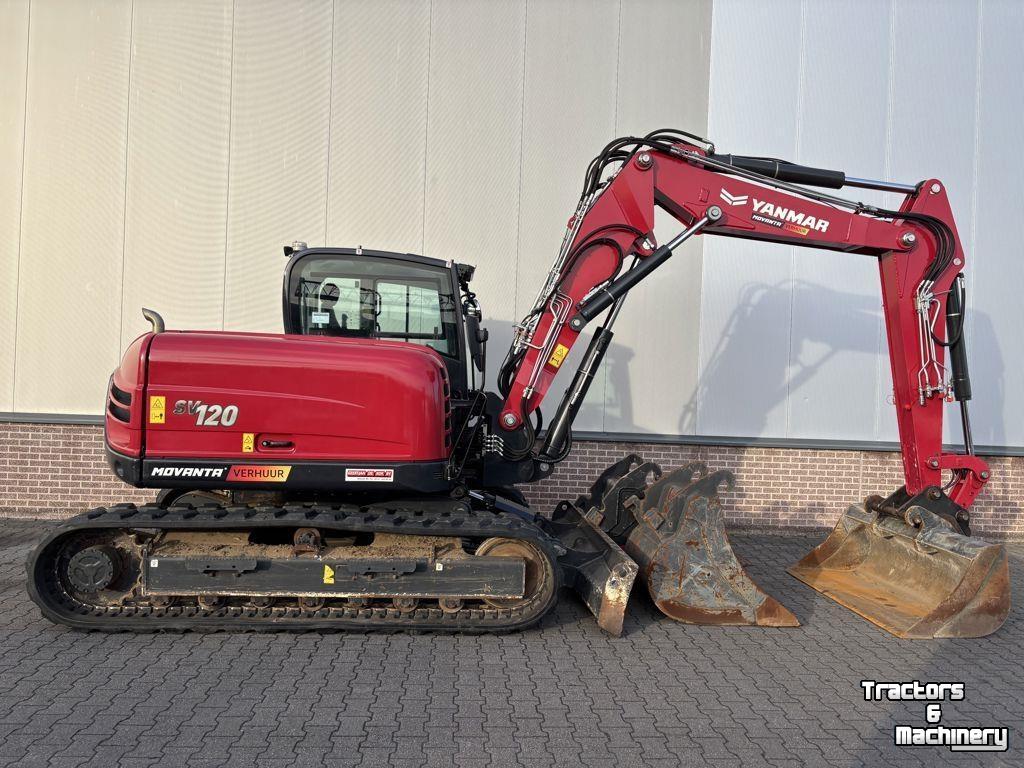 Mini pelleteuse Yanmar SV120-2PB