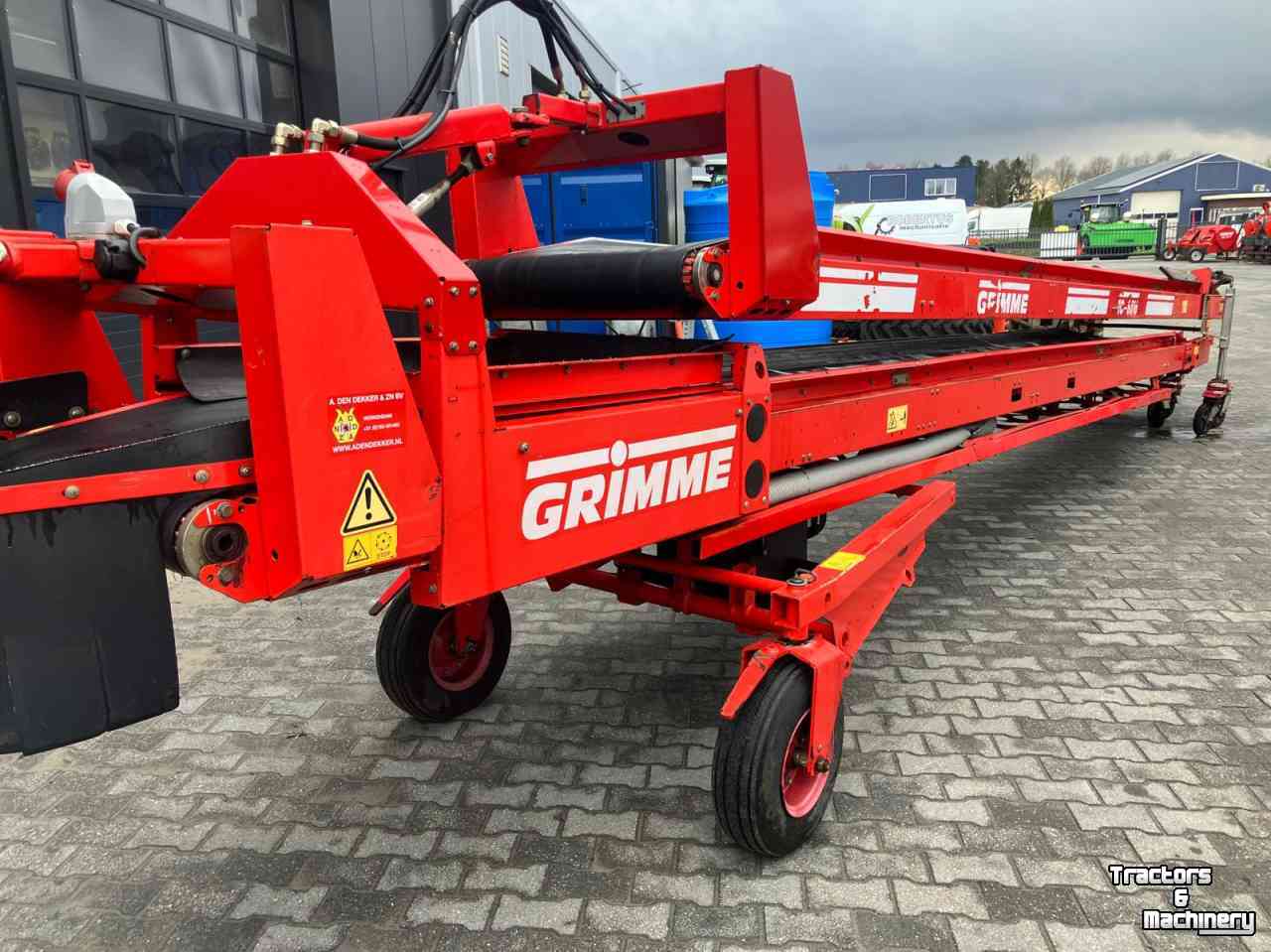 Convoyeur duo télescopique Grimme TC-8016