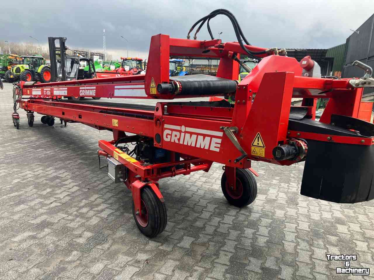 Convoyeur duo télescopique Grimme TC-8016