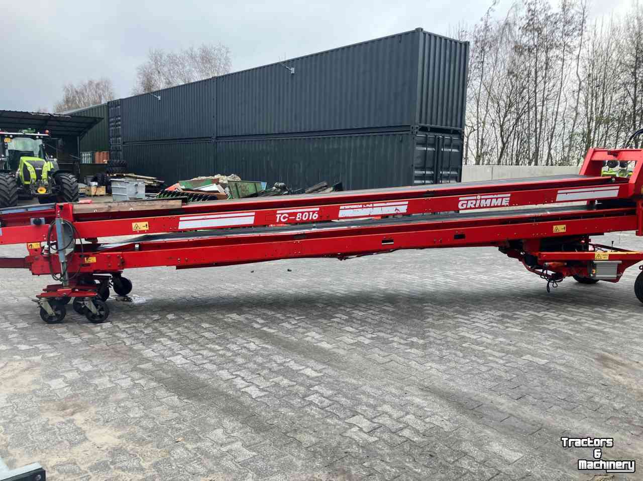 Convoyeur duo télescopique Grimme TC-8016