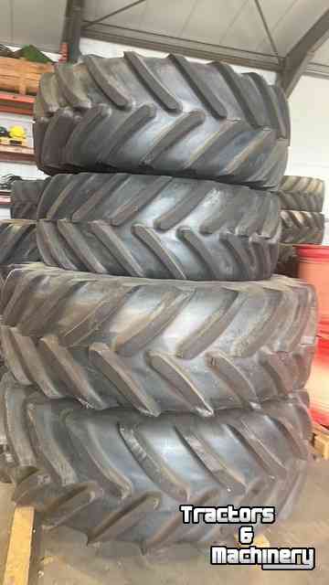 Roues, Pneus, Jantes, Barillets Jumelage Michelin 540/65- r 30  - 650 /65 - 42