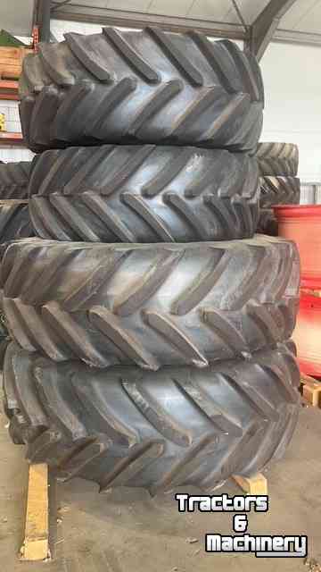Roues, Pneus, Jantes, Barillets Jumelage Michelin 540/65- r 30  - 650 /65 - 42