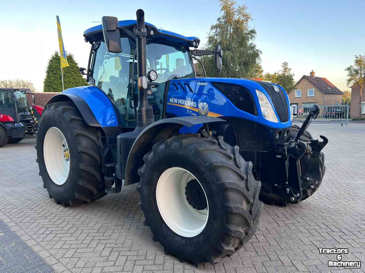 Tracteur New Holland T7,245 AC tractor trekker tracteur