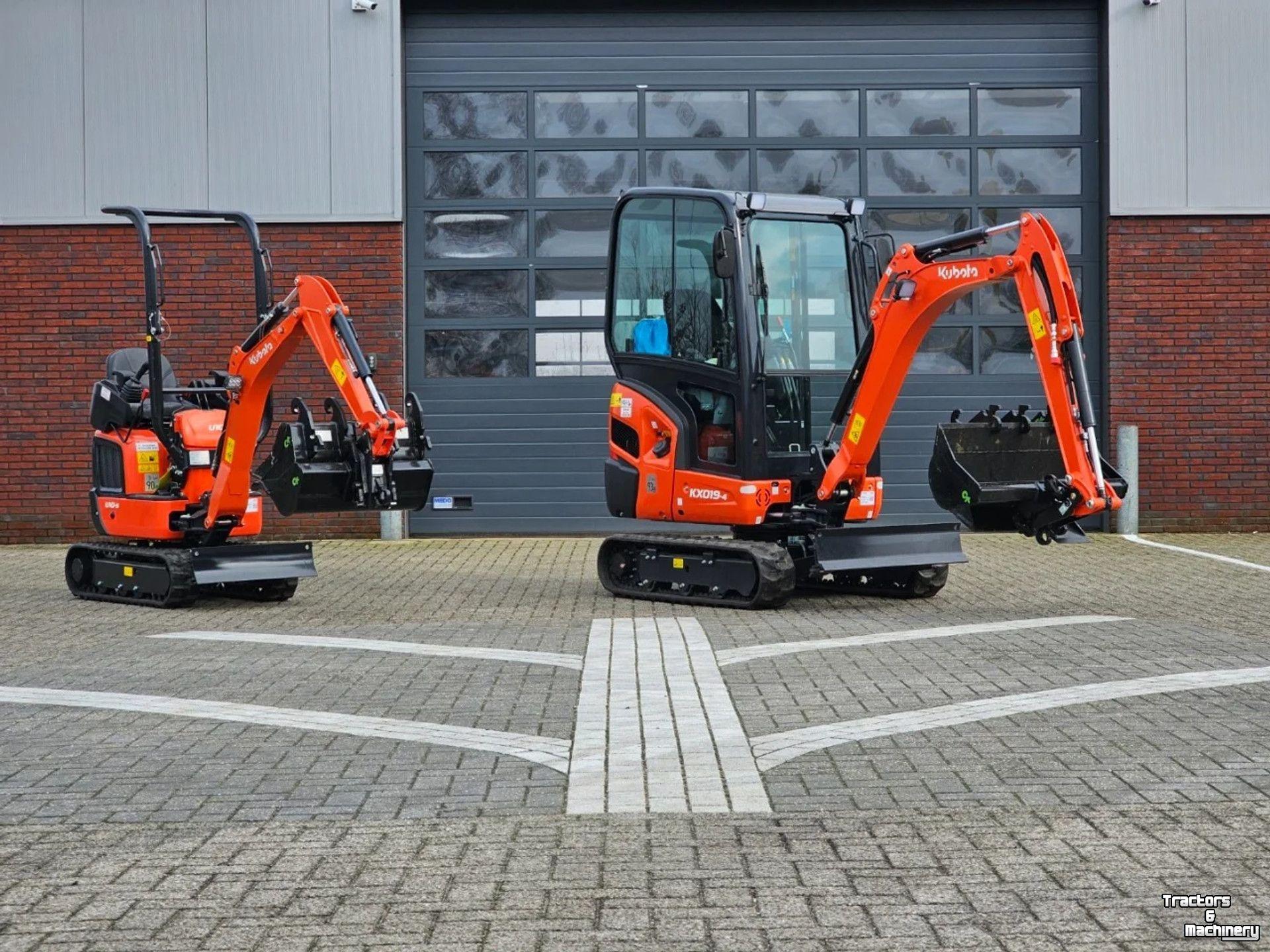 Mini pelleteuse Kubota KX019-4