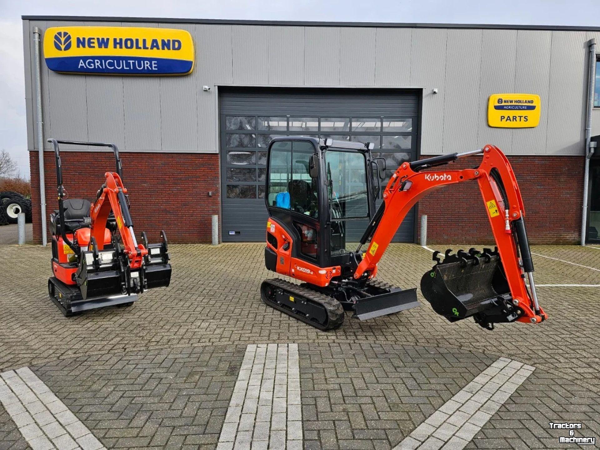 Mini pelleteuse Kubota KX019-4