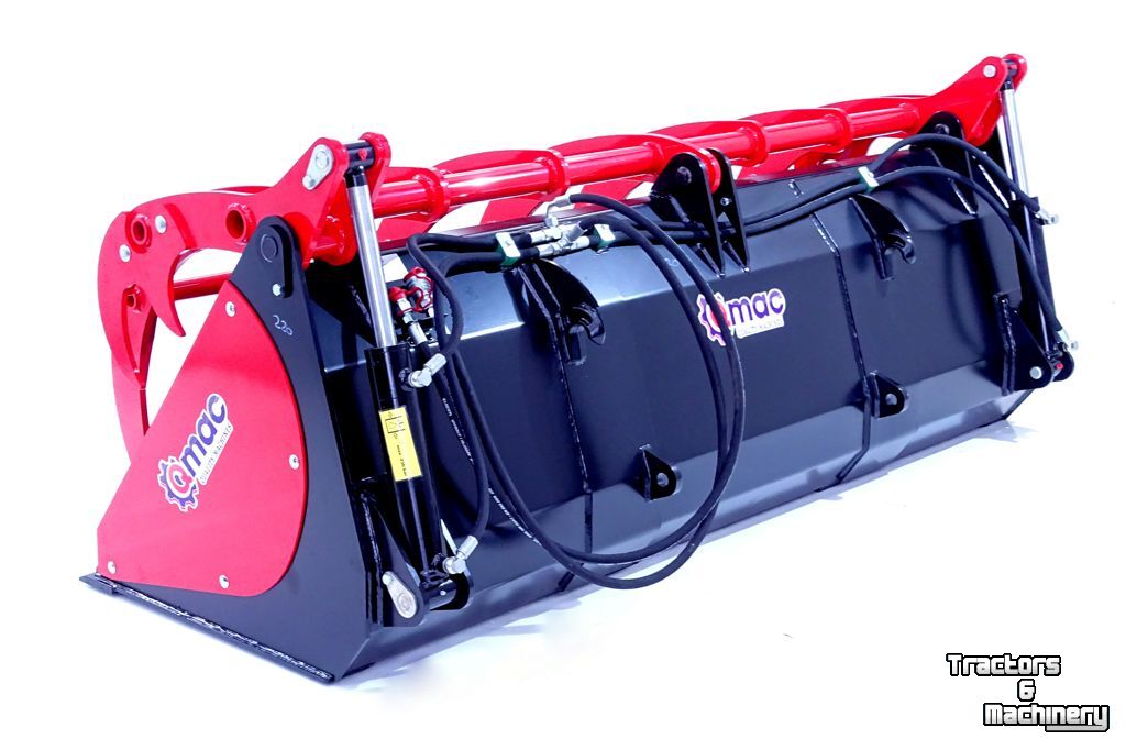Benne à grappin / Fourche à grappin Qmac PB220 Pelikaanbak / Grijp & Klem uithaalbak