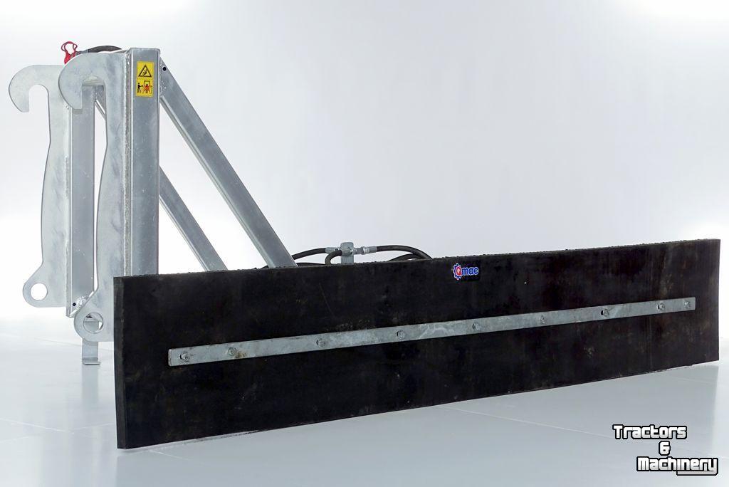 Rabot caoutchouc Qmac 300 HYDR SCHUIN VOLVO L50-L90