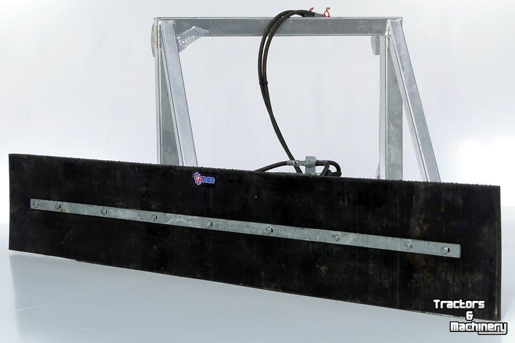 Rabot caoutchouc Qmac 300 HYDR SCHUIN VOLVO L50-L90