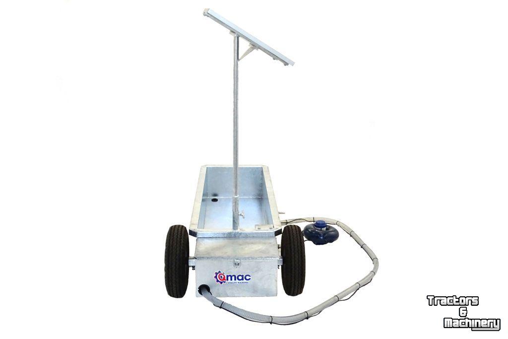 Auge à l‘énergie solaire Qmac Zonnedrinkbak 250L Drinkhoogte 35cm