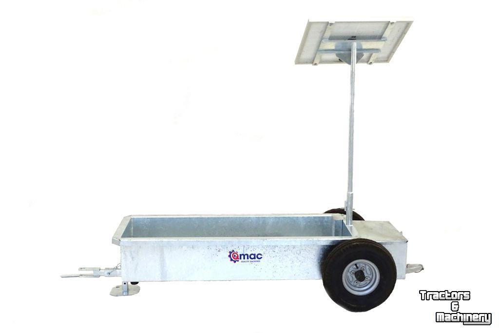 Auge à l‘énergie solaire Qmac Zonnedrinkbak 250L Drinkhoogte 35cm
