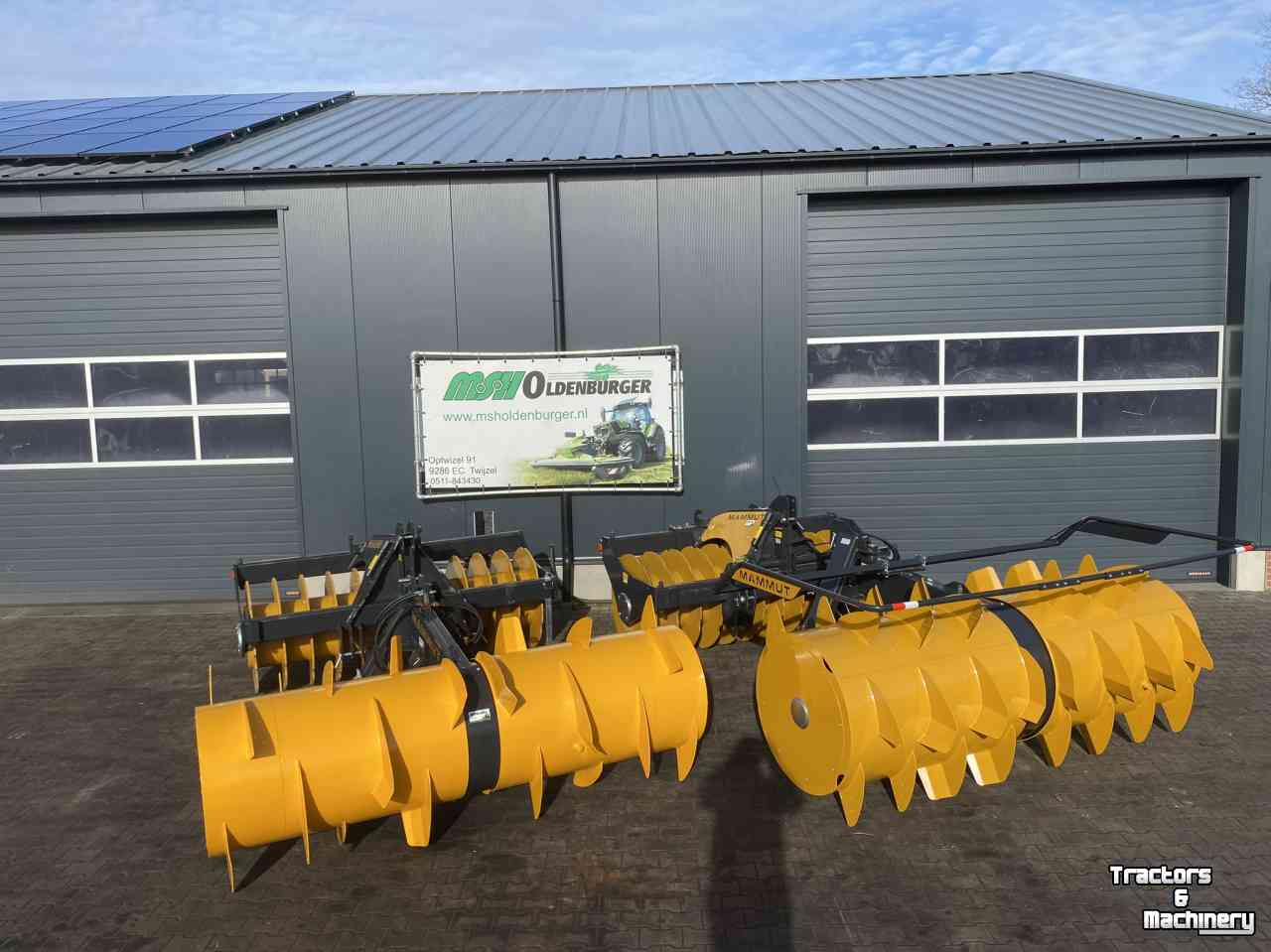 Rouleau packer de silage Mammut SK 250 ST kuilverdichtingswals