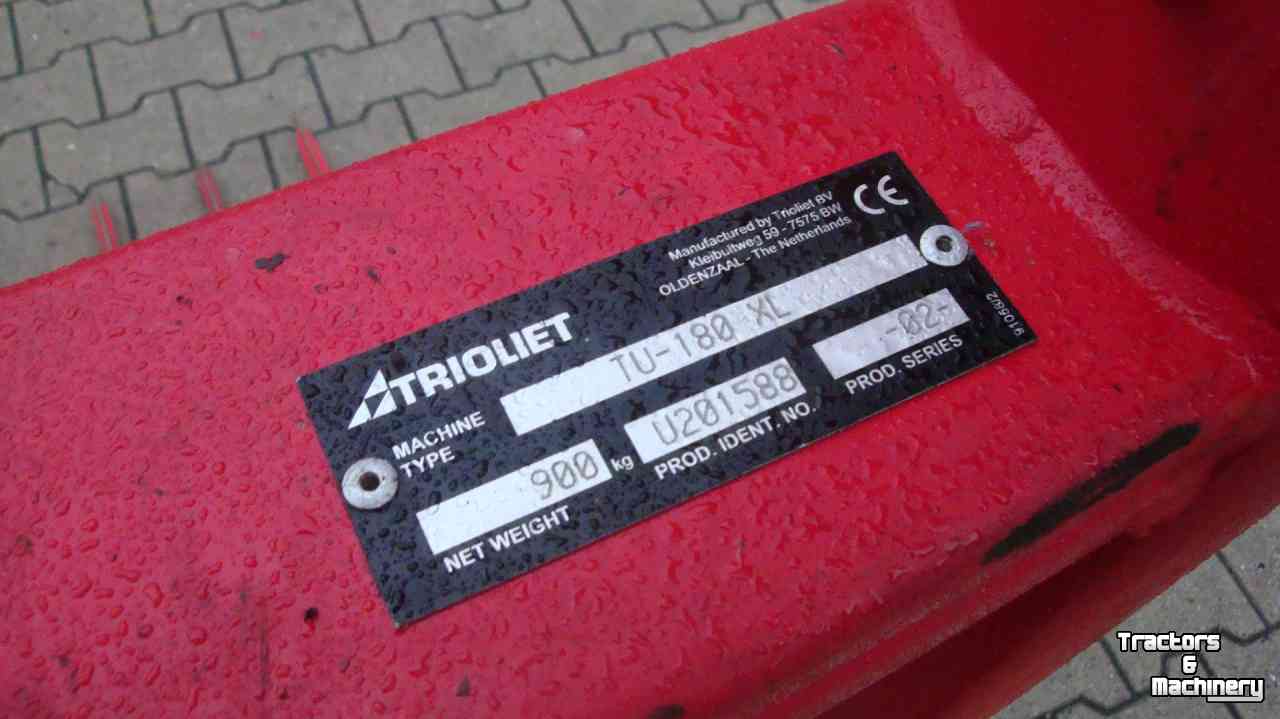 Désileuse à bloc Trioliet tu 180 xl