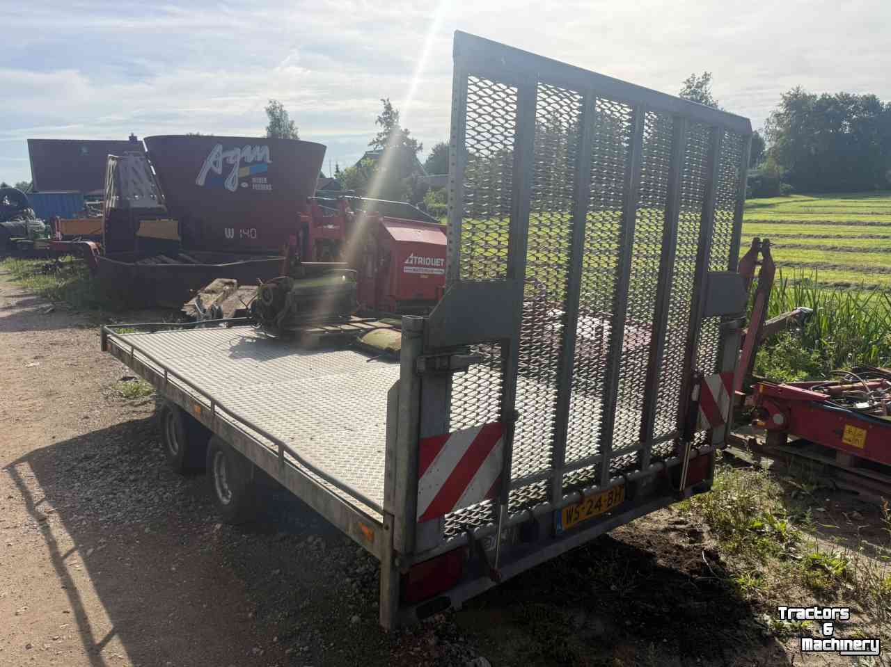 Remorque automobile jusqu’ à 3500 Kg Saris Saris Oprij wagen Machine transporter